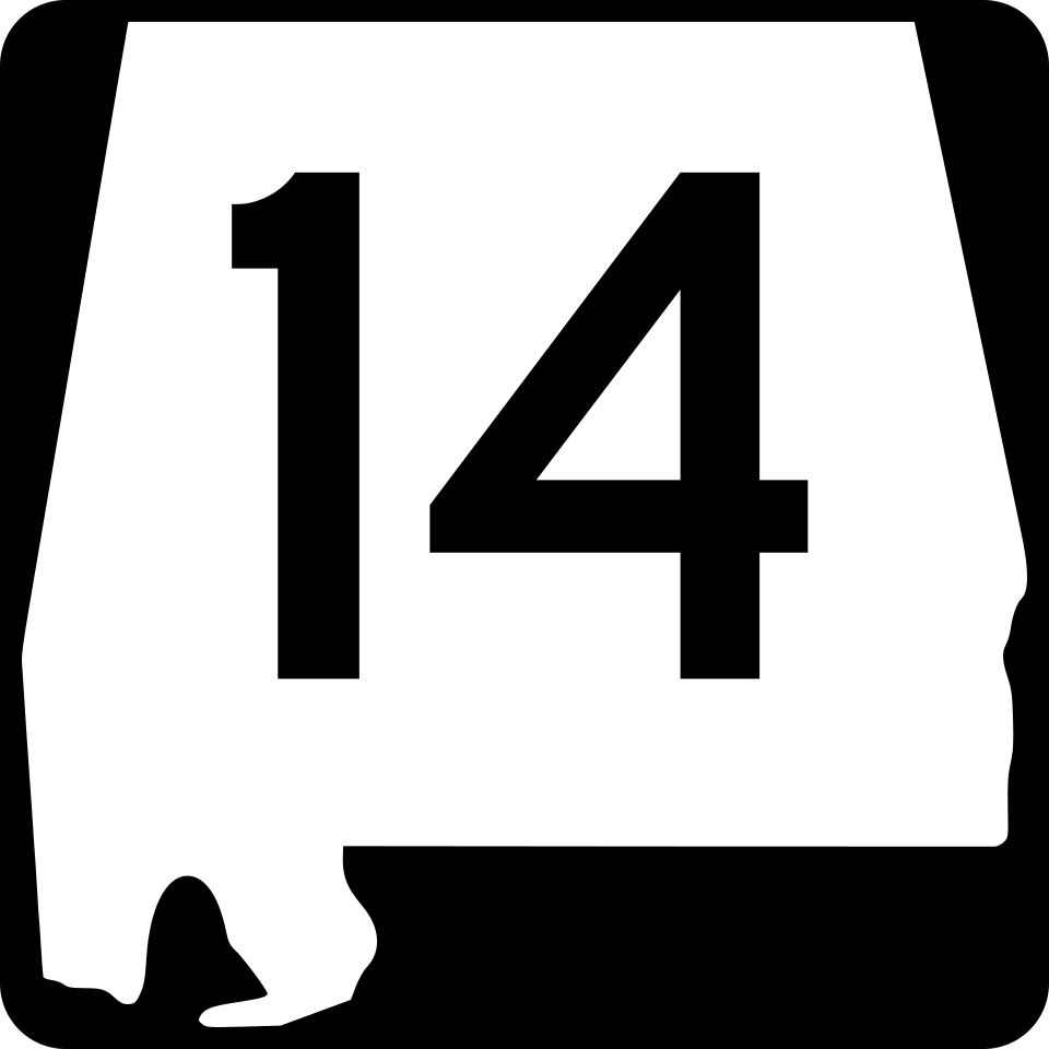 AL Route 14 shield