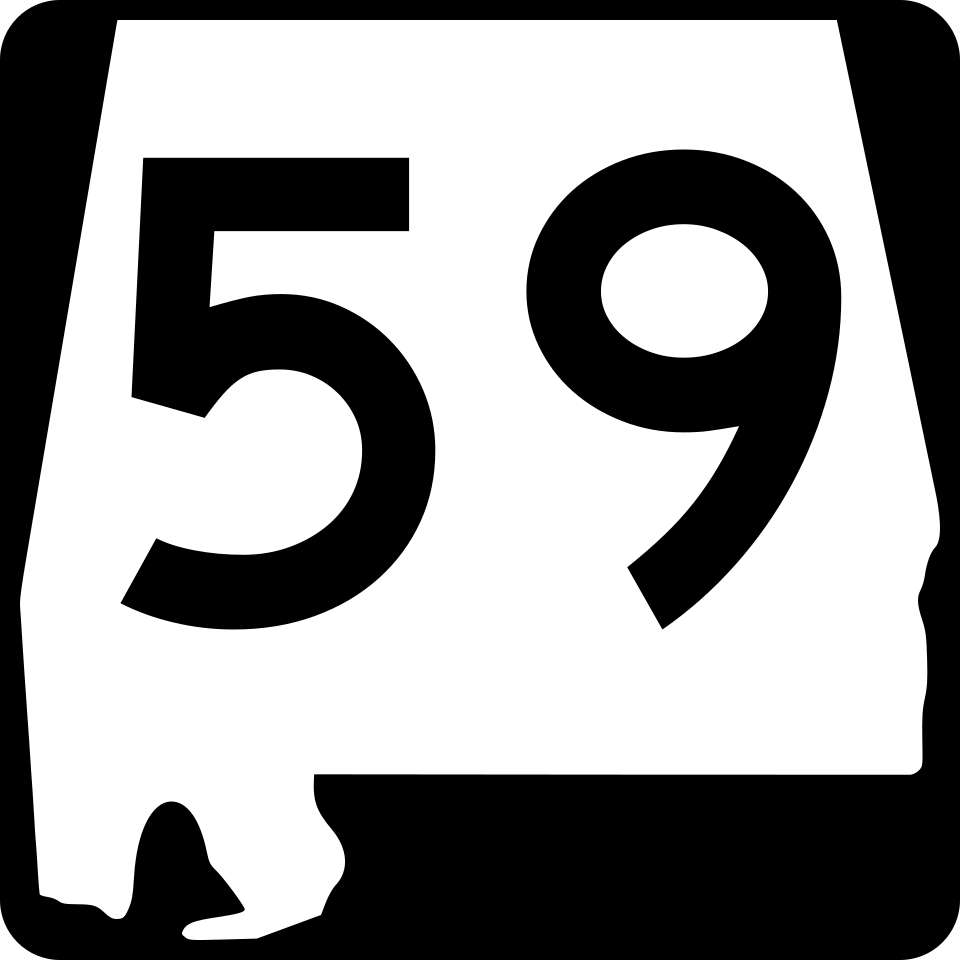 AL Highway 59 shield
