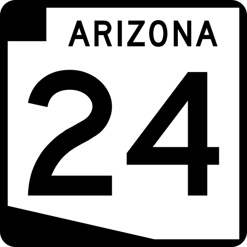 Arizona State Route 24 (Gateway Freeway) shield