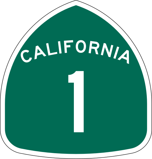California 1 / Pacific Coast Highway shield