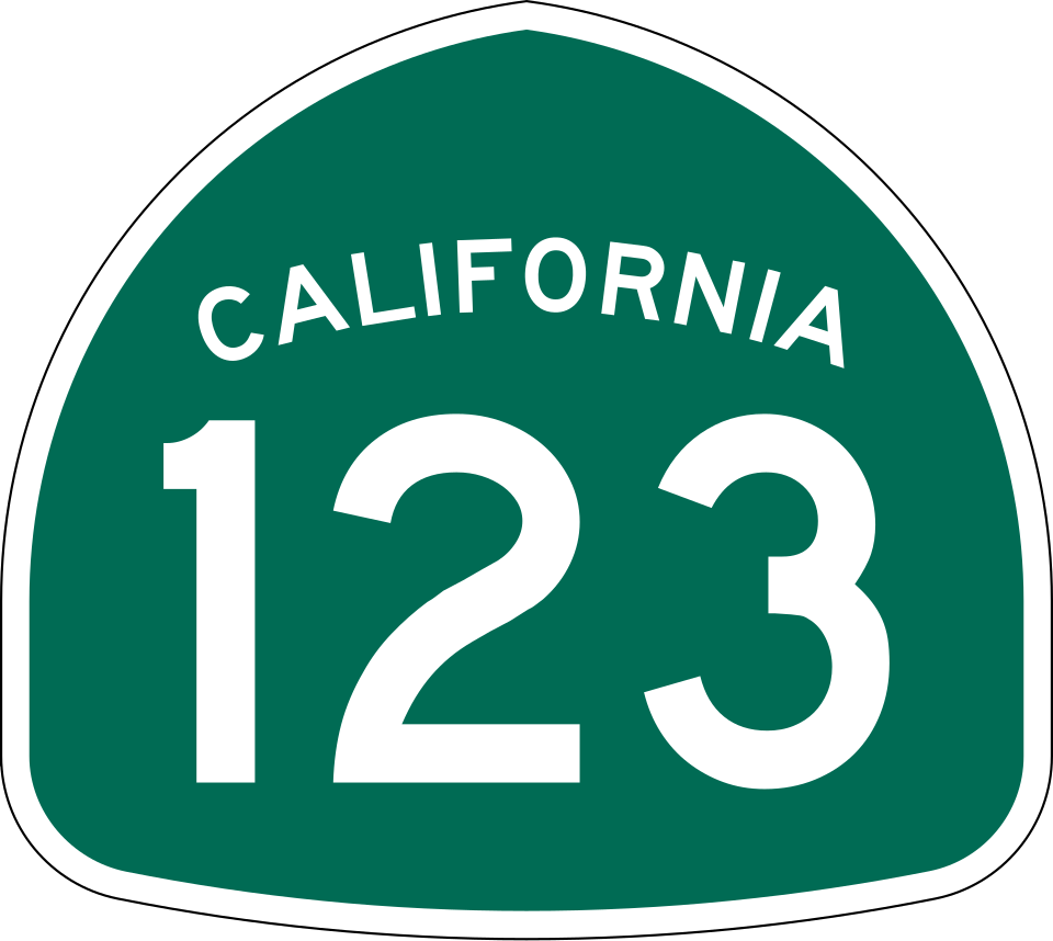 State Route 123 (San Pablo Avenue) shield
