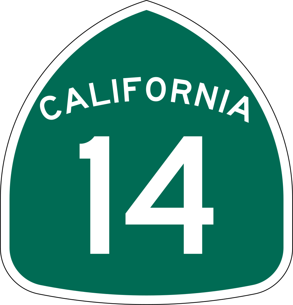 California State Route 14 shield