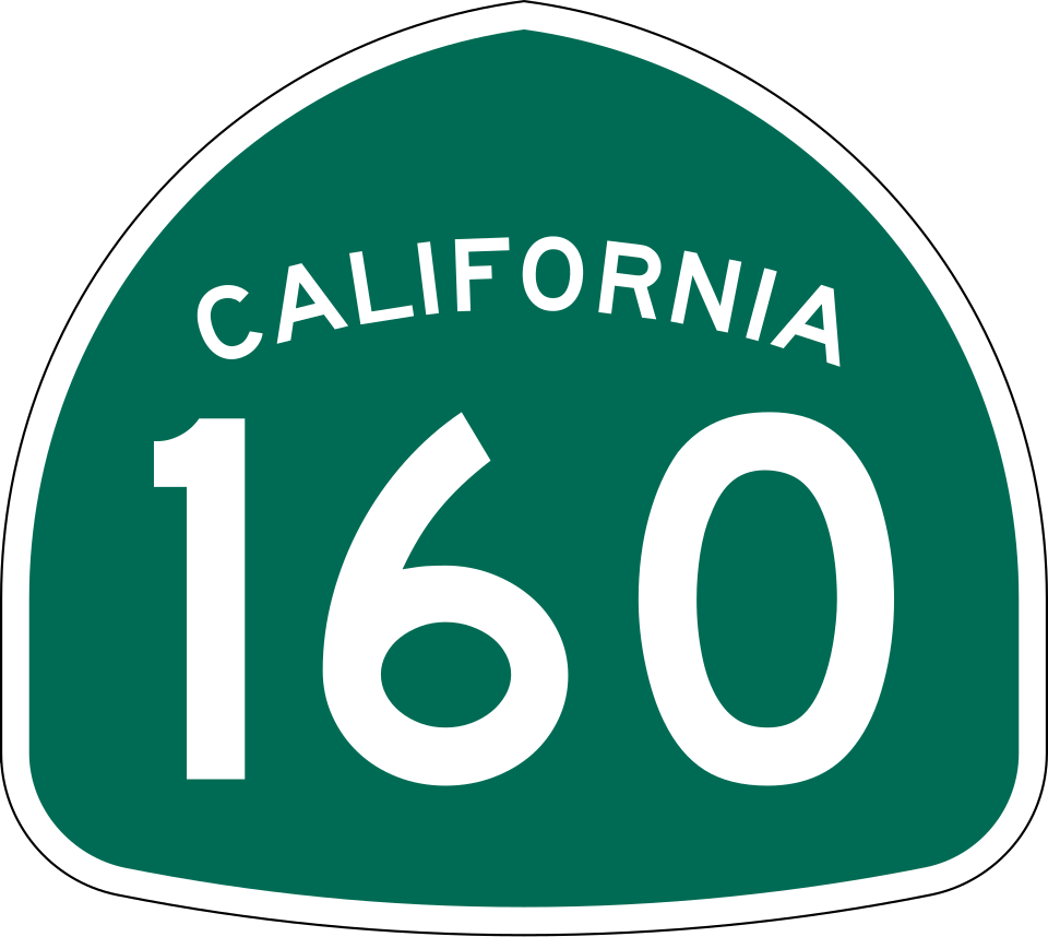 State Route 160 (Antioch Bridge) shield