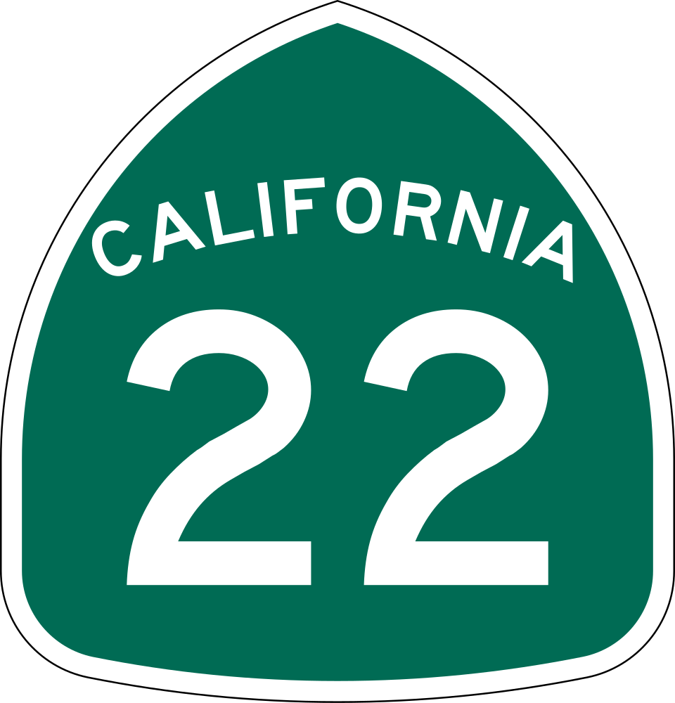 California State Route 22 shield