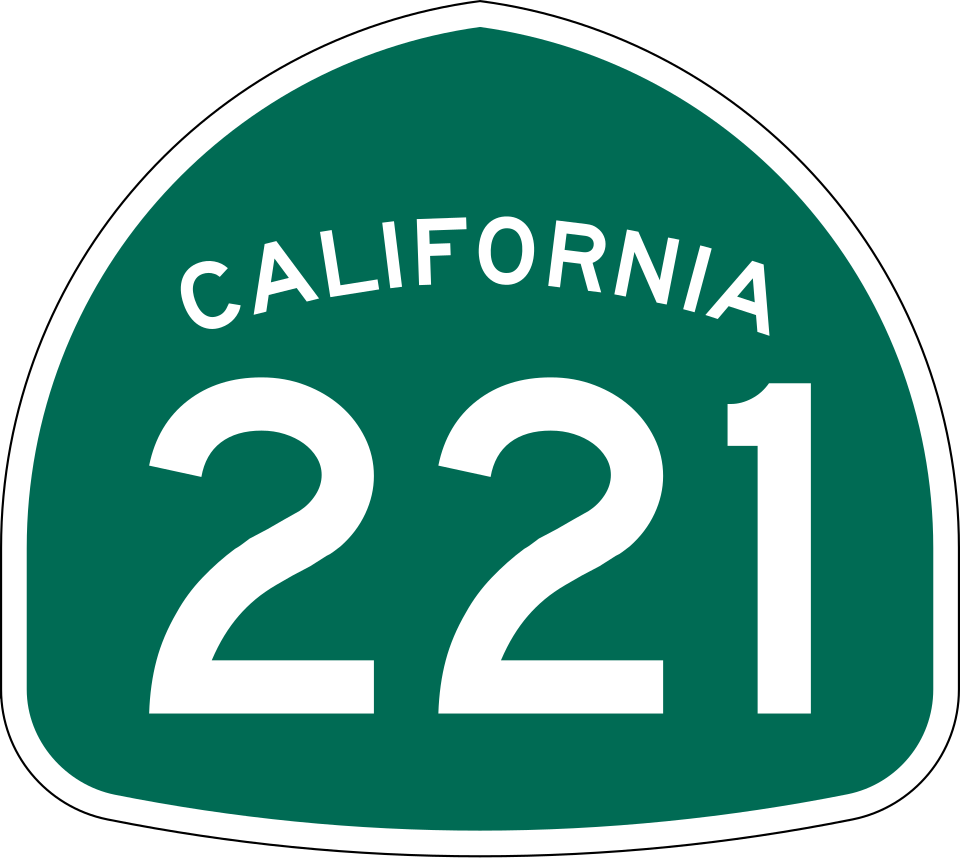 California State Route 221 shield
