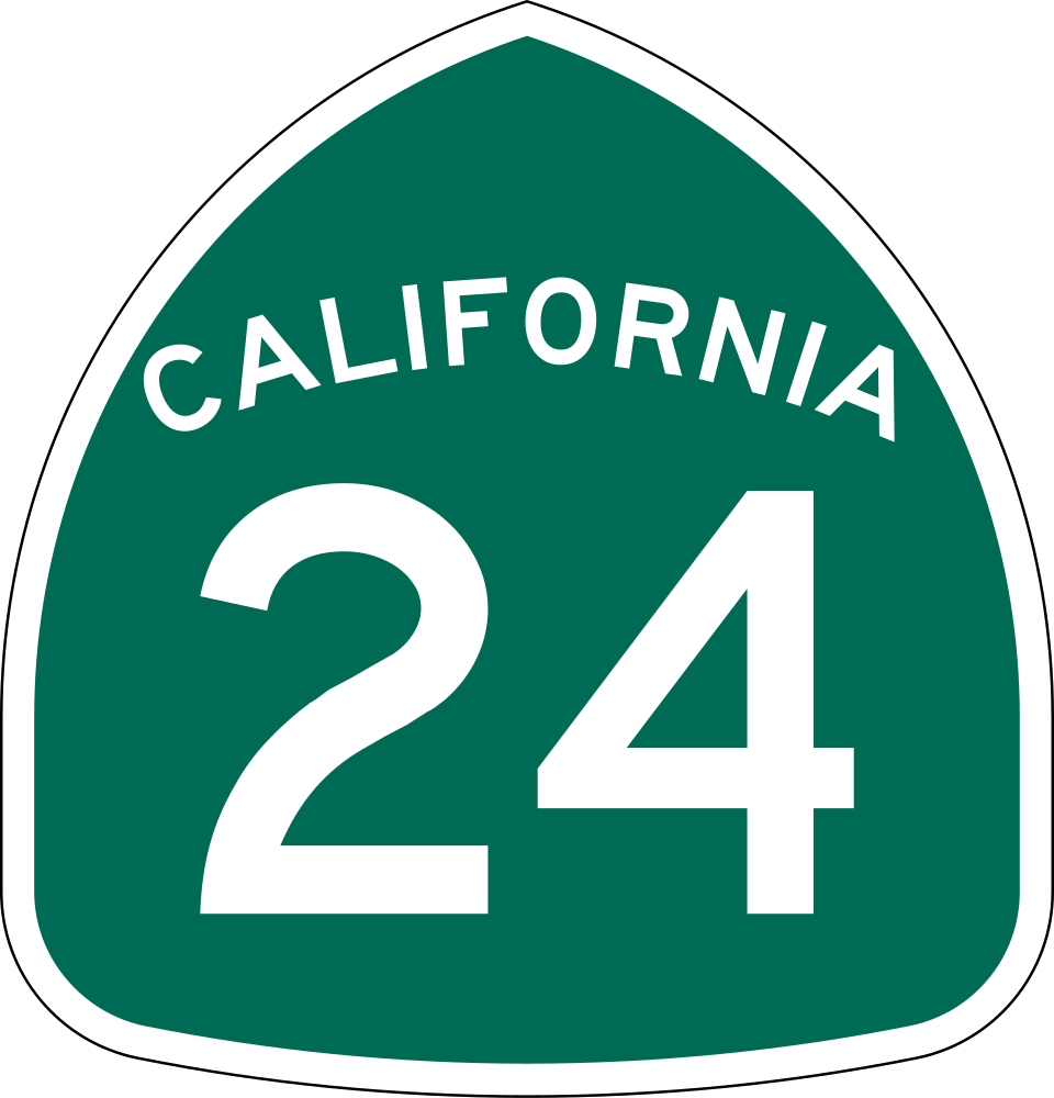 California State Route 24 shield