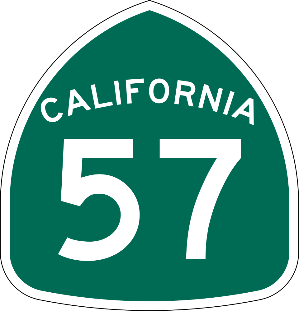 California State Route 57 shield