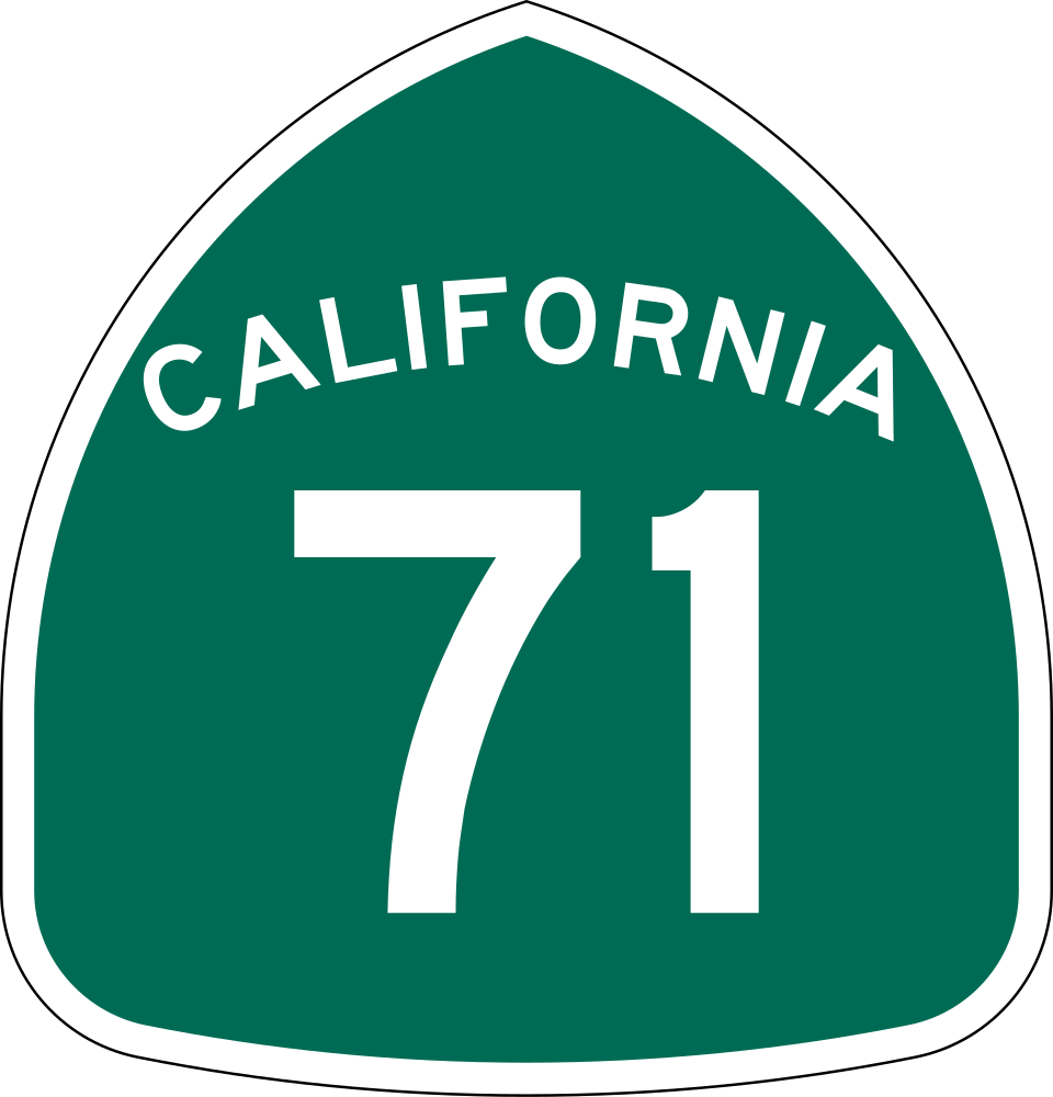 State Route 71 (Chino Valley Freeway / Corona Expressway) shield