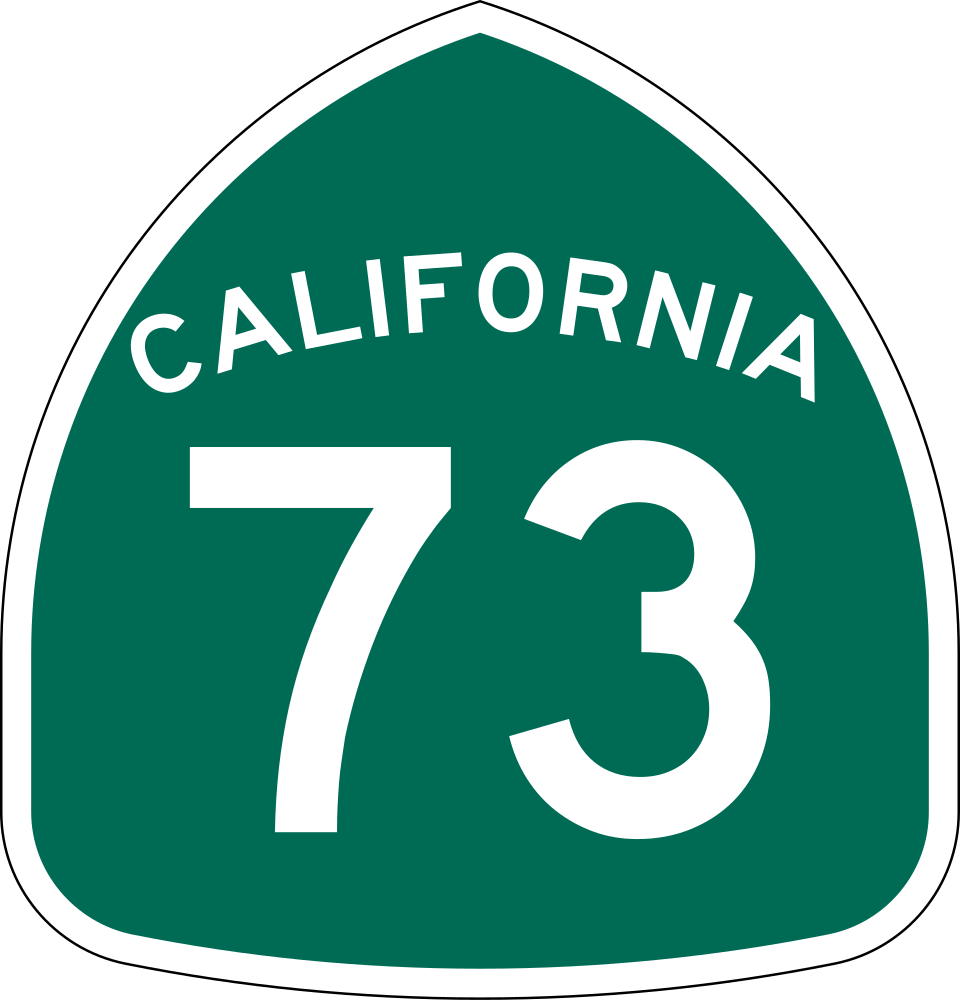 State Route 73 (Corona del Mar Freeway / San Joaquin Hills Toll Road) shield
