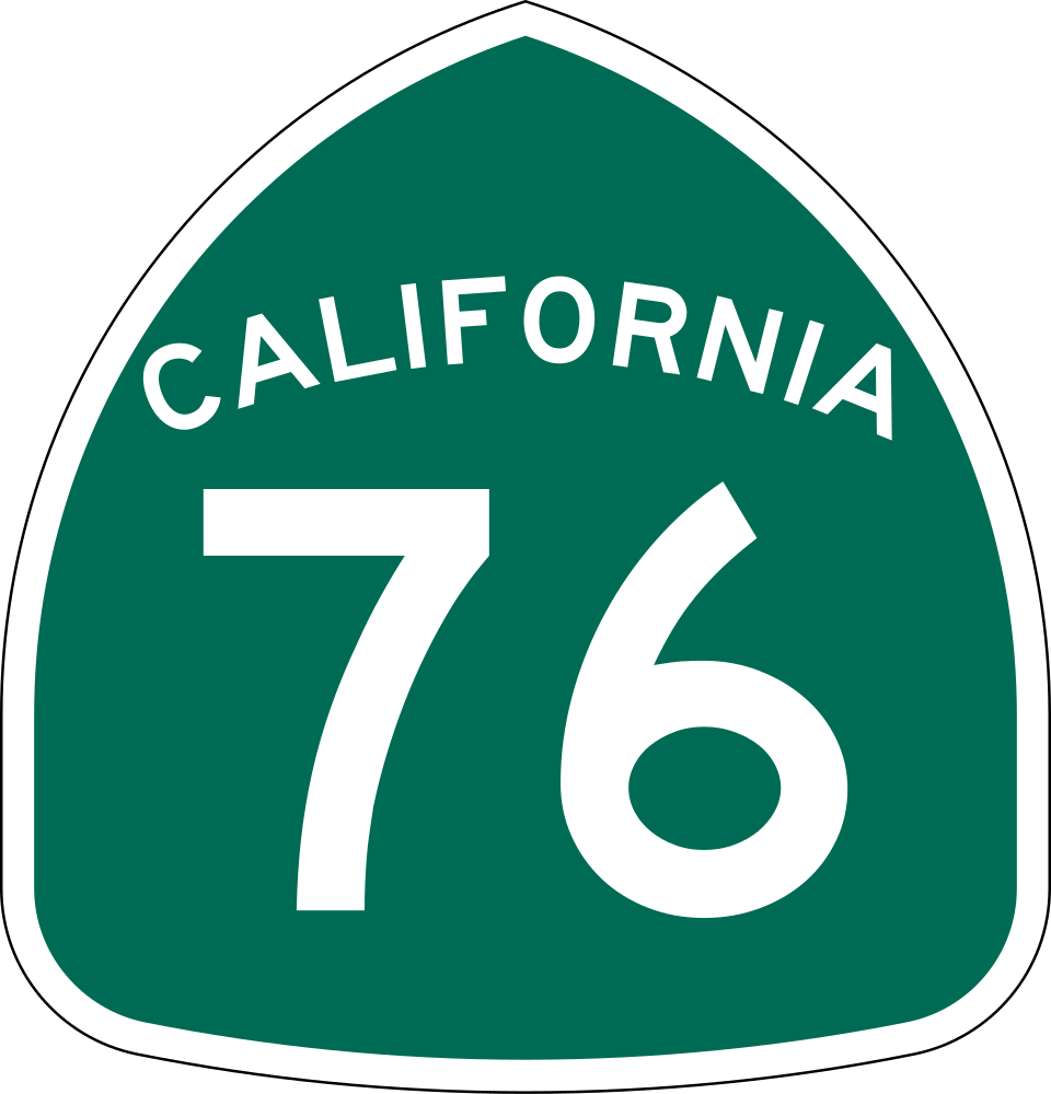 California State Route 76 shield