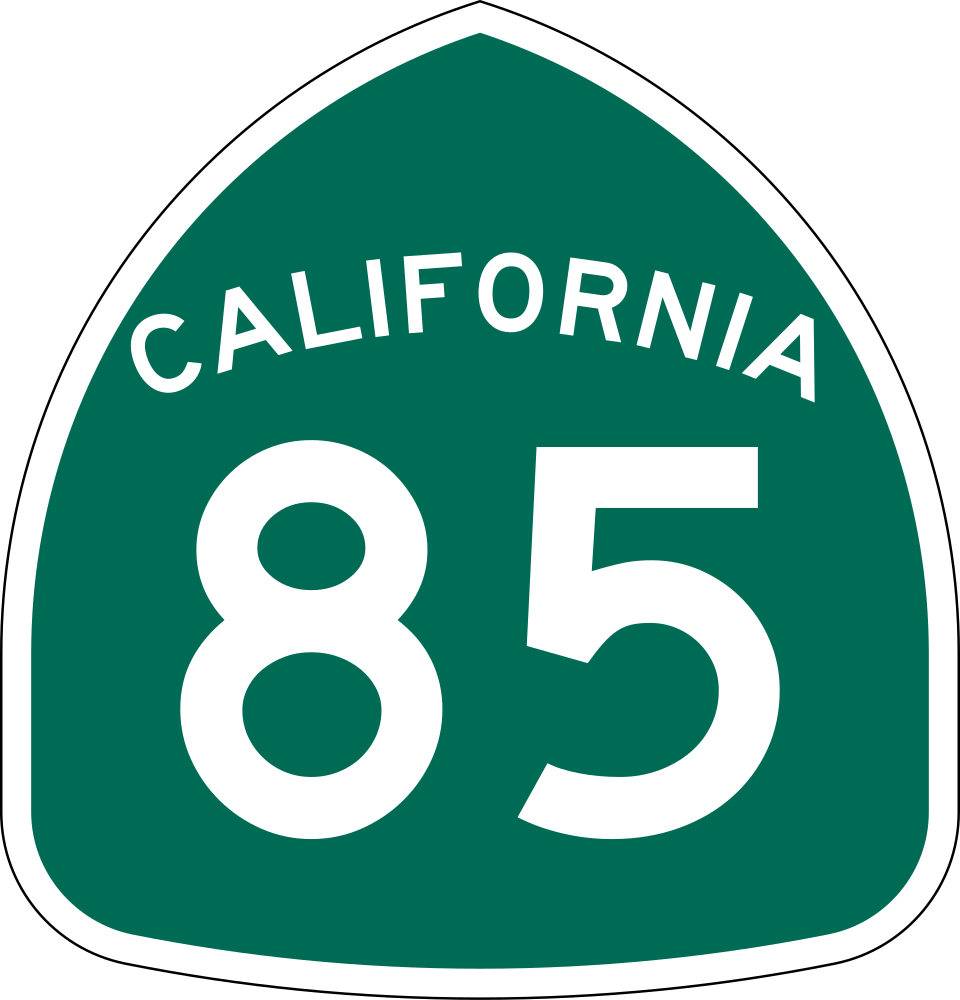 California Route 85 shield