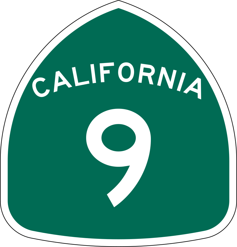 California Route 9 shield