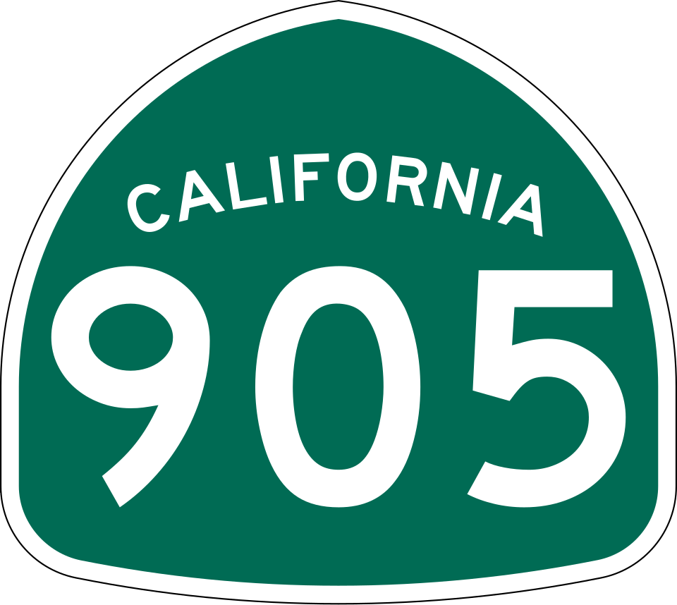 California Route 905 shield