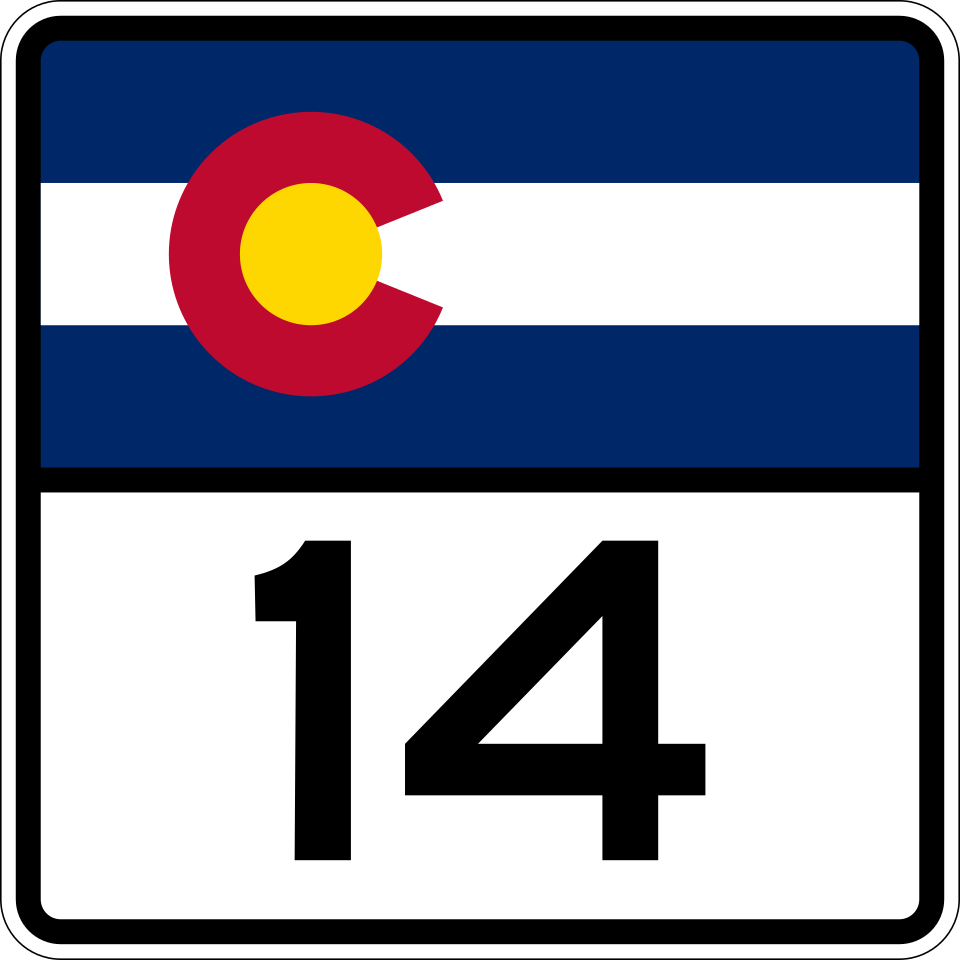 Colorado Highway 14 shield