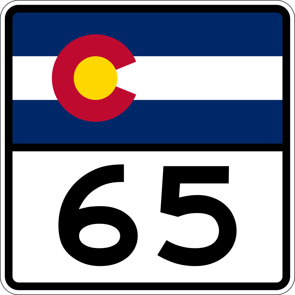 Colorado Highway 65 (Grand Mesa Scenic Byway) shield