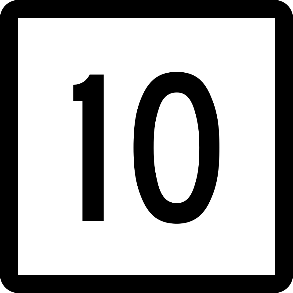 Connecticut Route 10 shield