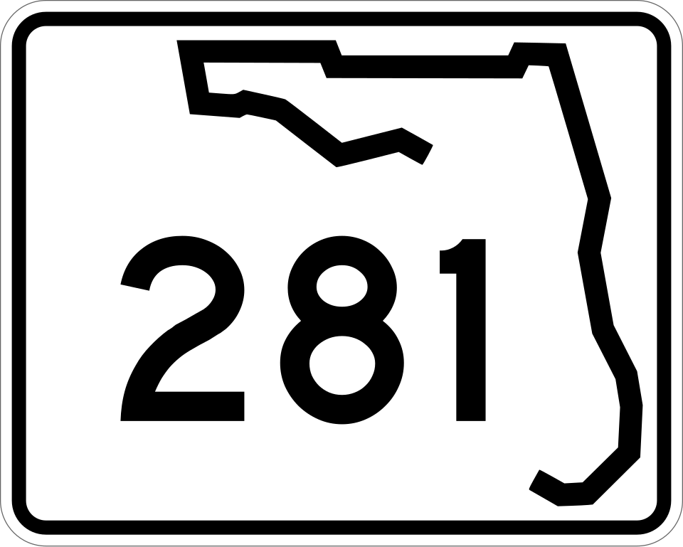 Florida SR-281 (Avalon Blvd) shield