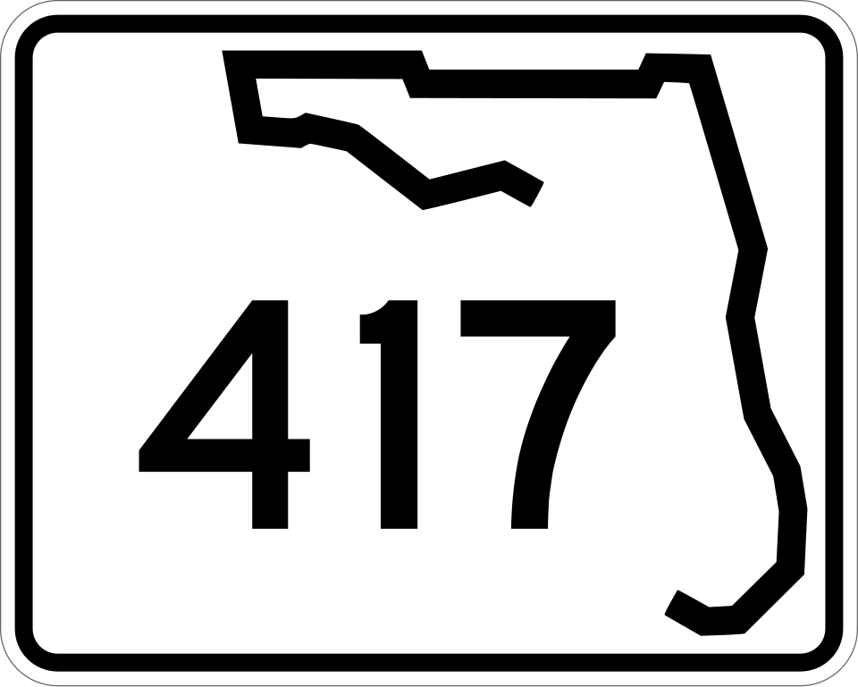 Central Florida GreeneWay (SR-417) shield
