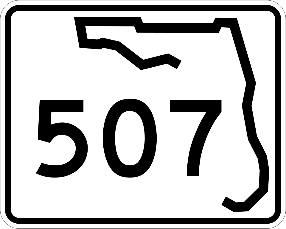 Florida State Road 507 (Babcock Street) shield