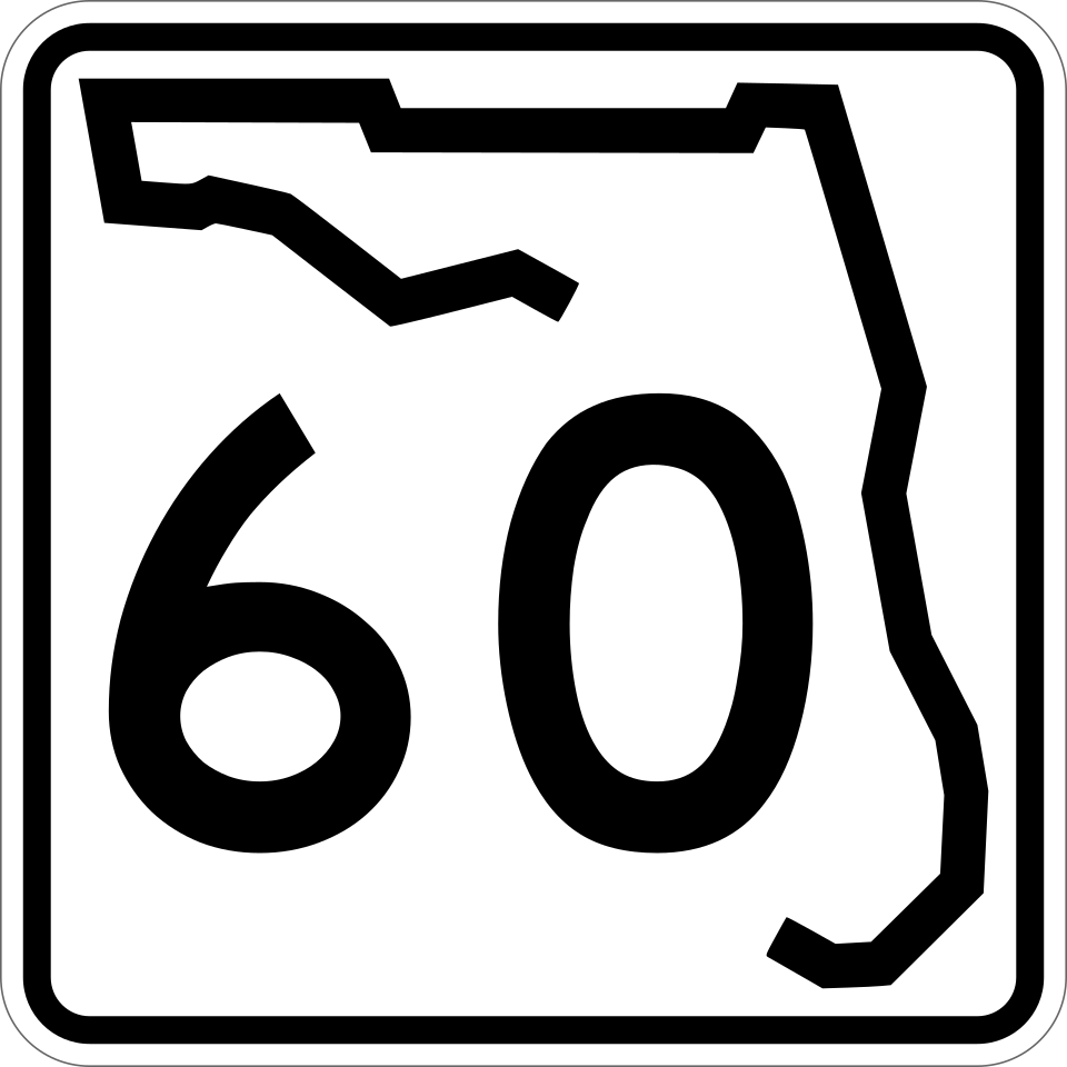 FL 60 (Gulf-to-Bay Blvd / Courtney Campbell Causeway) shield