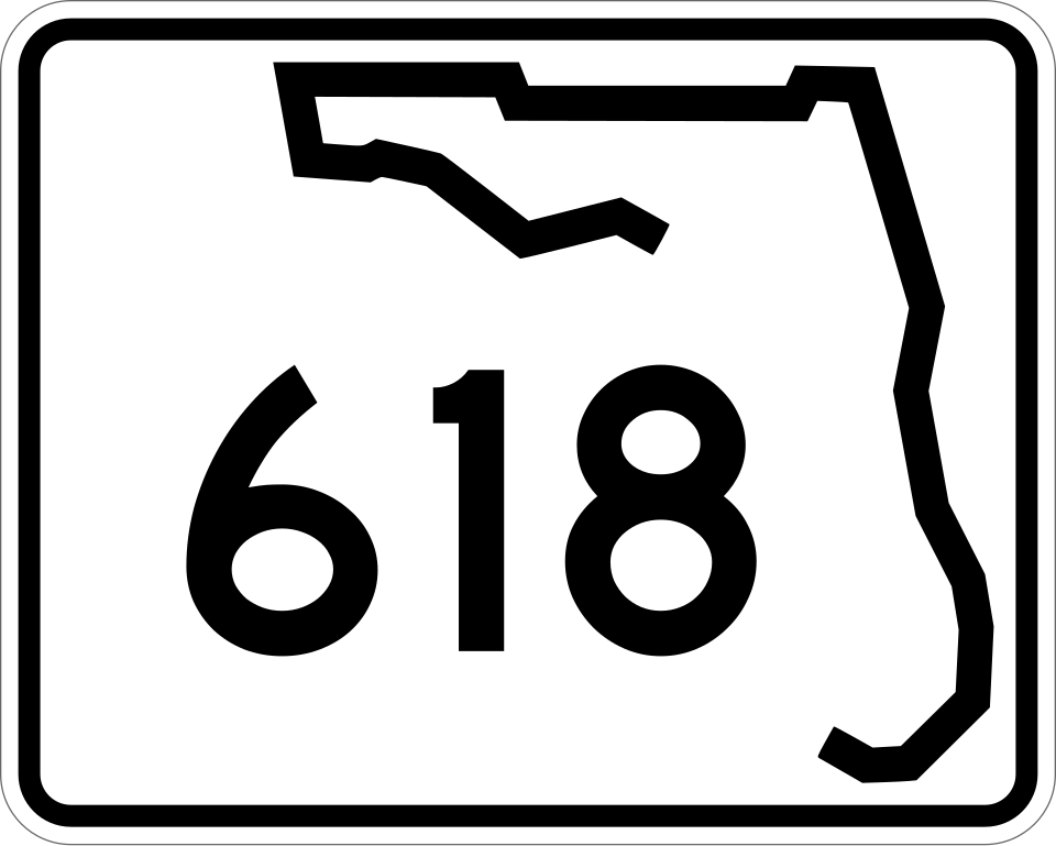 Florida Route 618 shield