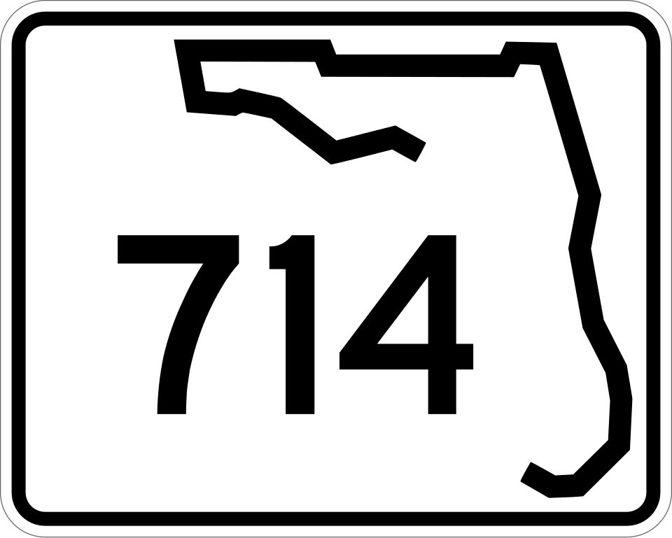 Florida SR-714 (Port St. Lucie Blvd) shield