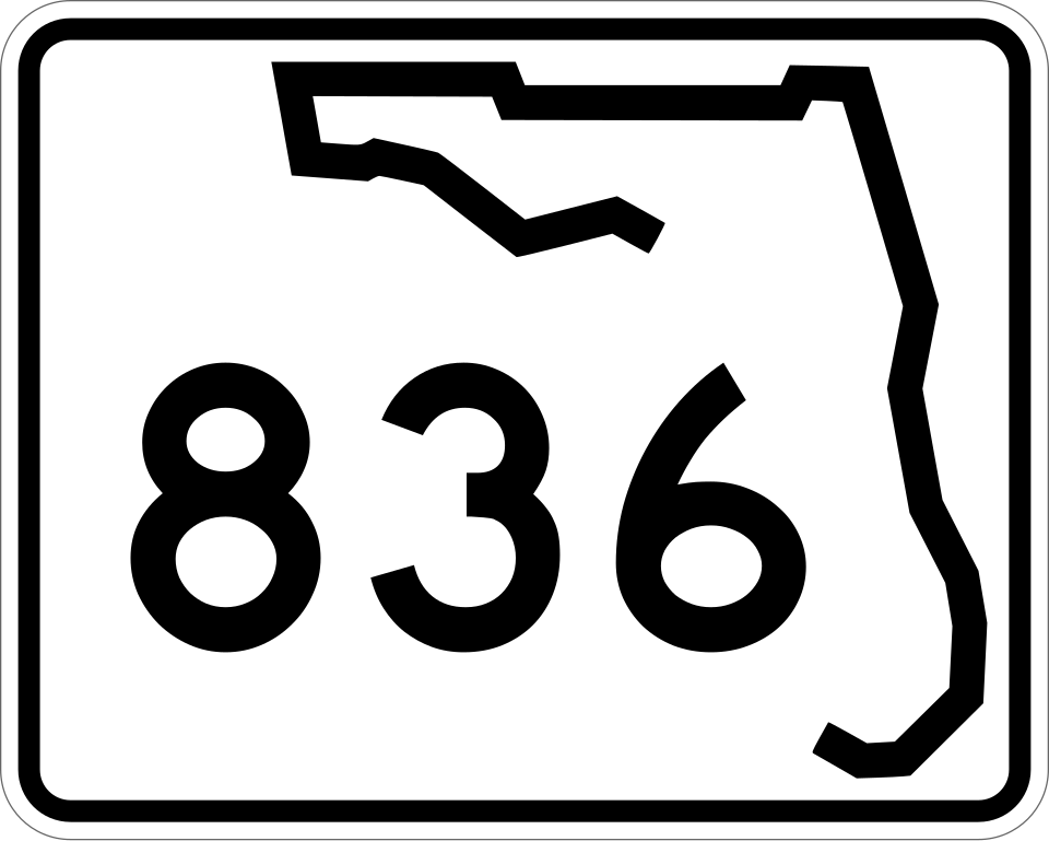 Dolphin Expressway (FL-836) shield