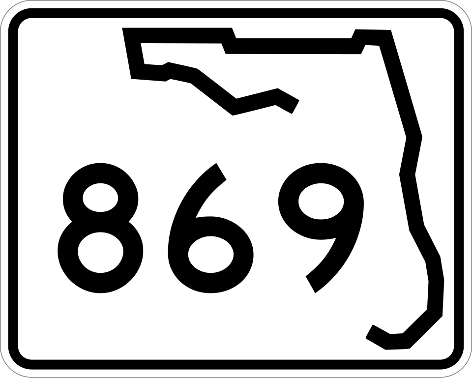 Sawgrass Expressway (FL 869) shield