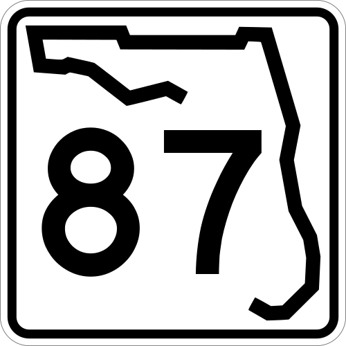 Florida State Road 87 shield
