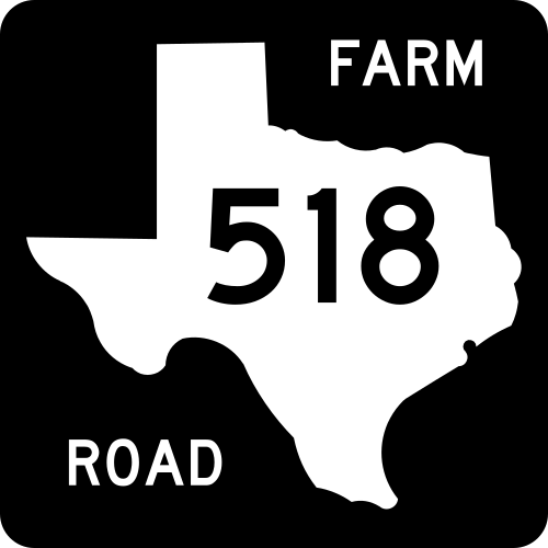 FM 518 (Main Street) shield
