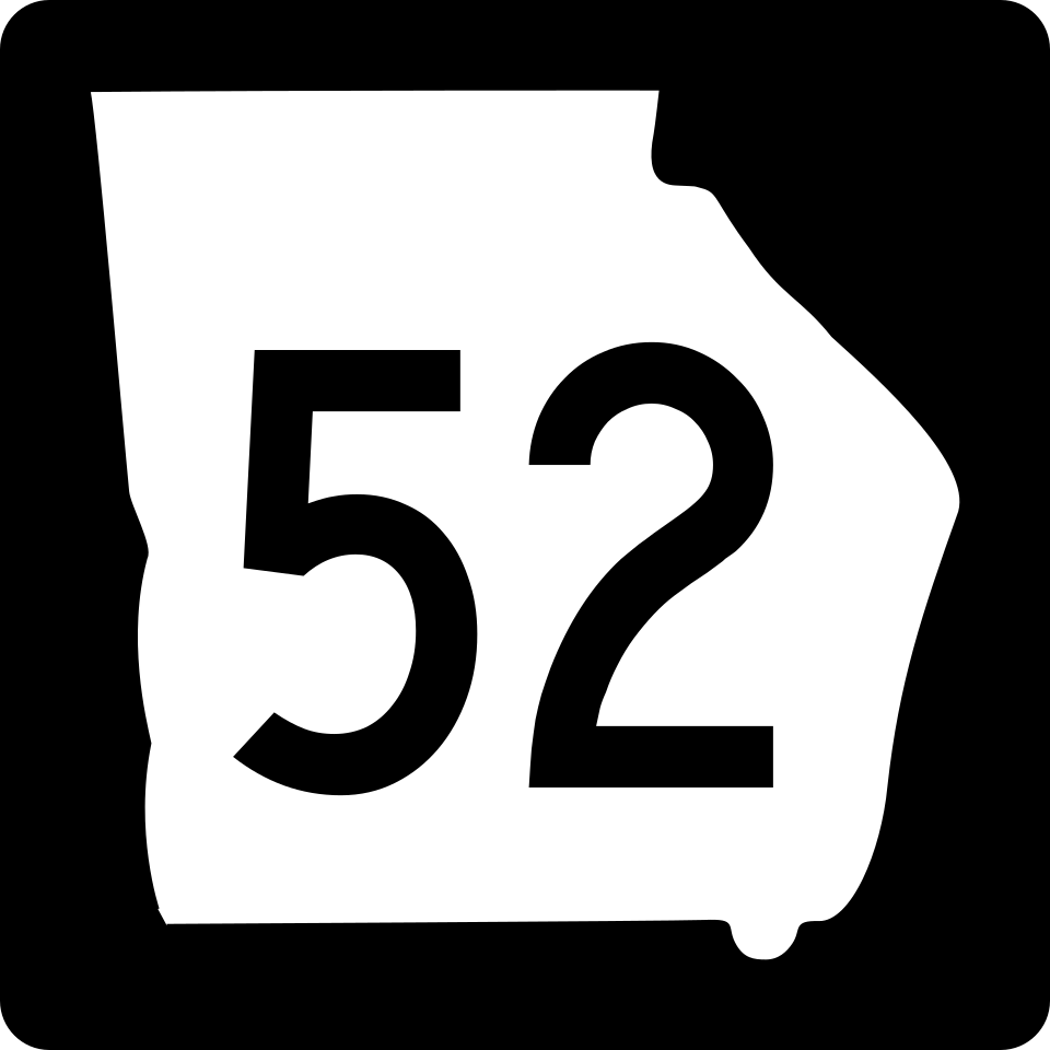 Georgia Highway 52 shield