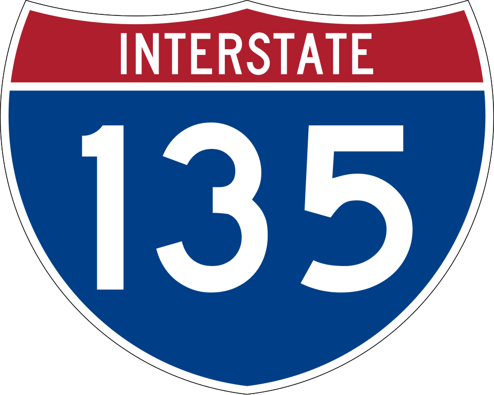 Interstate 135 shield