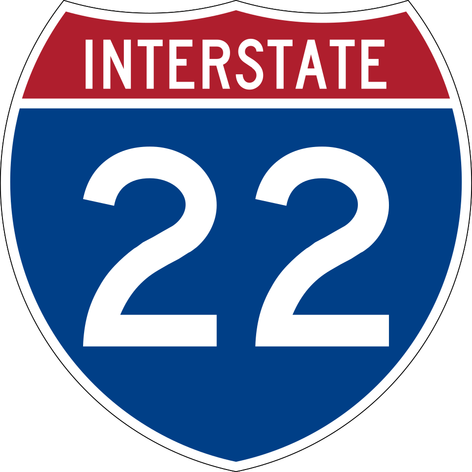 Interstate 22 shield