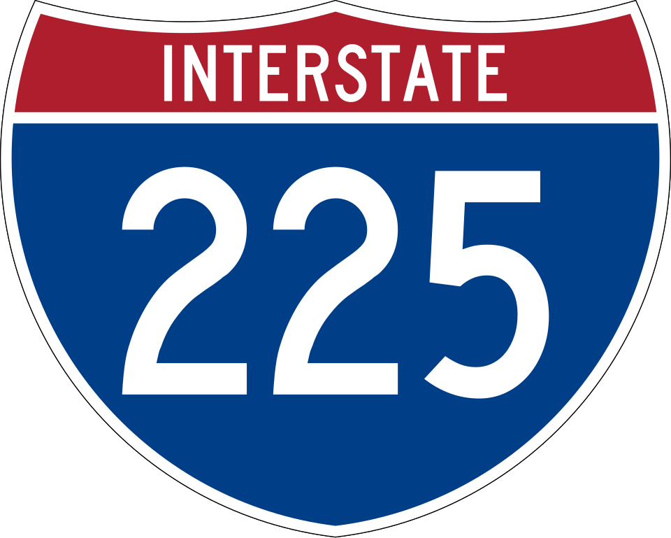Interstate 225 shield