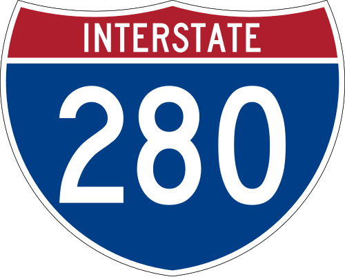 Interstate 280 shield
