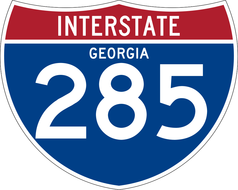 Interstate 285 (Northern Beltway, partial) shield