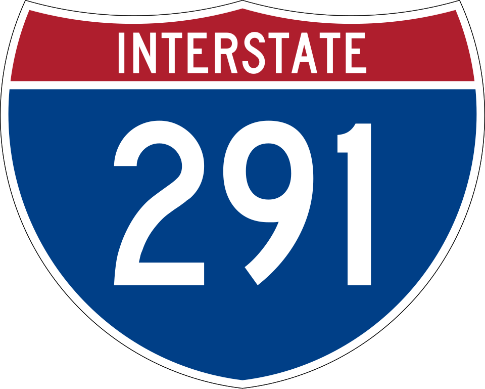 Interstate 291 shield