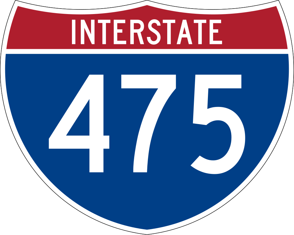 Interstate 475 shield