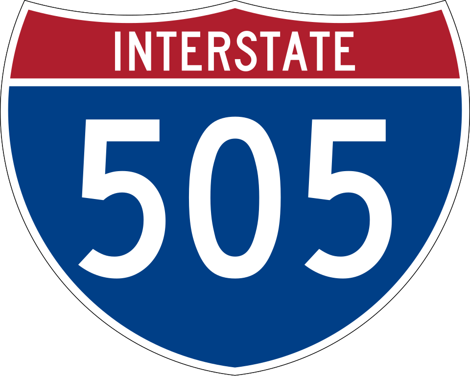 Interstate 505 shield