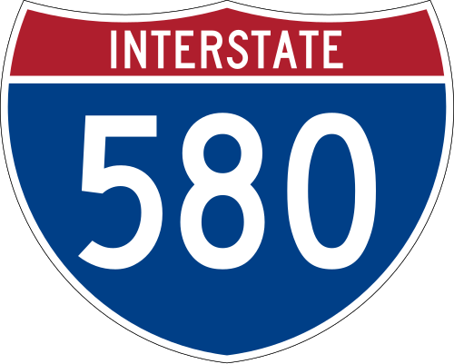 Interstate 580 shield