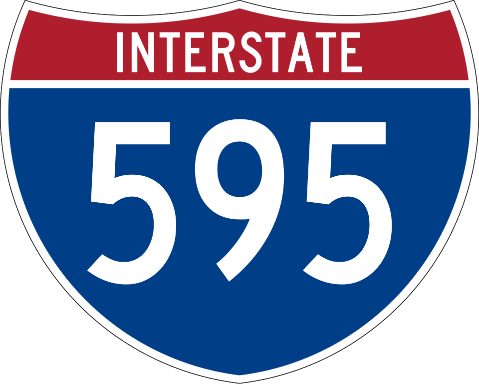 Interstate 595 shield