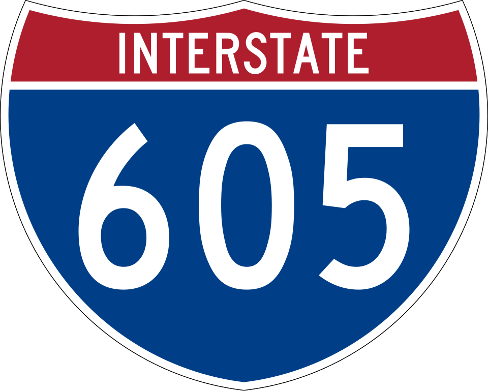 Interstate 605 shield
