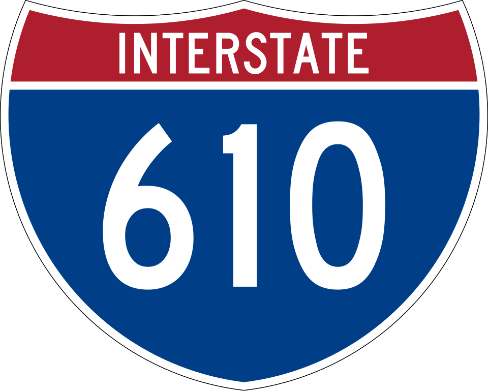 Interstate 610 shield