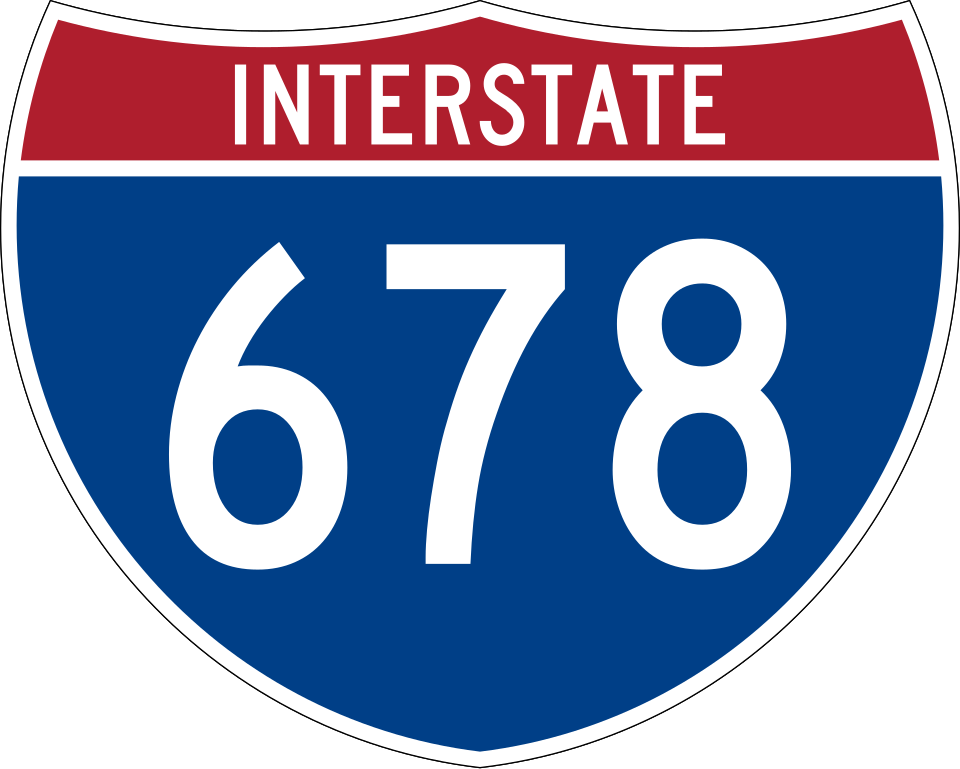Interstate 678 (Van Wyck Expressway) shield