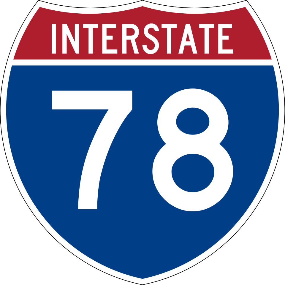 Interstate 78 shield
