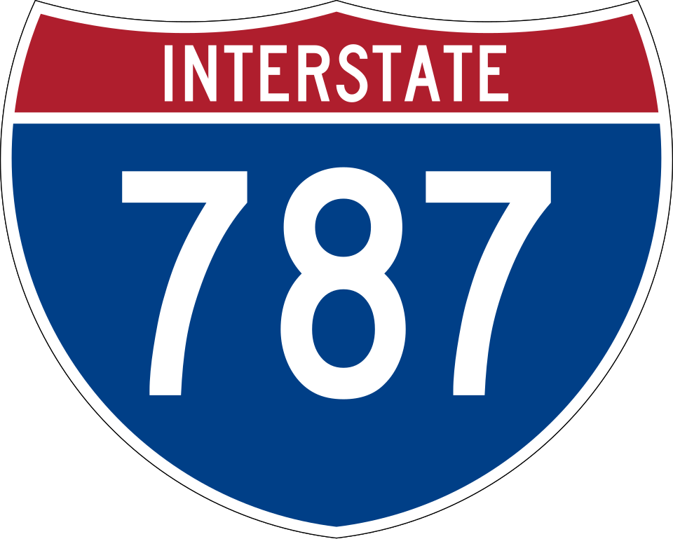 Interstate 787 shield