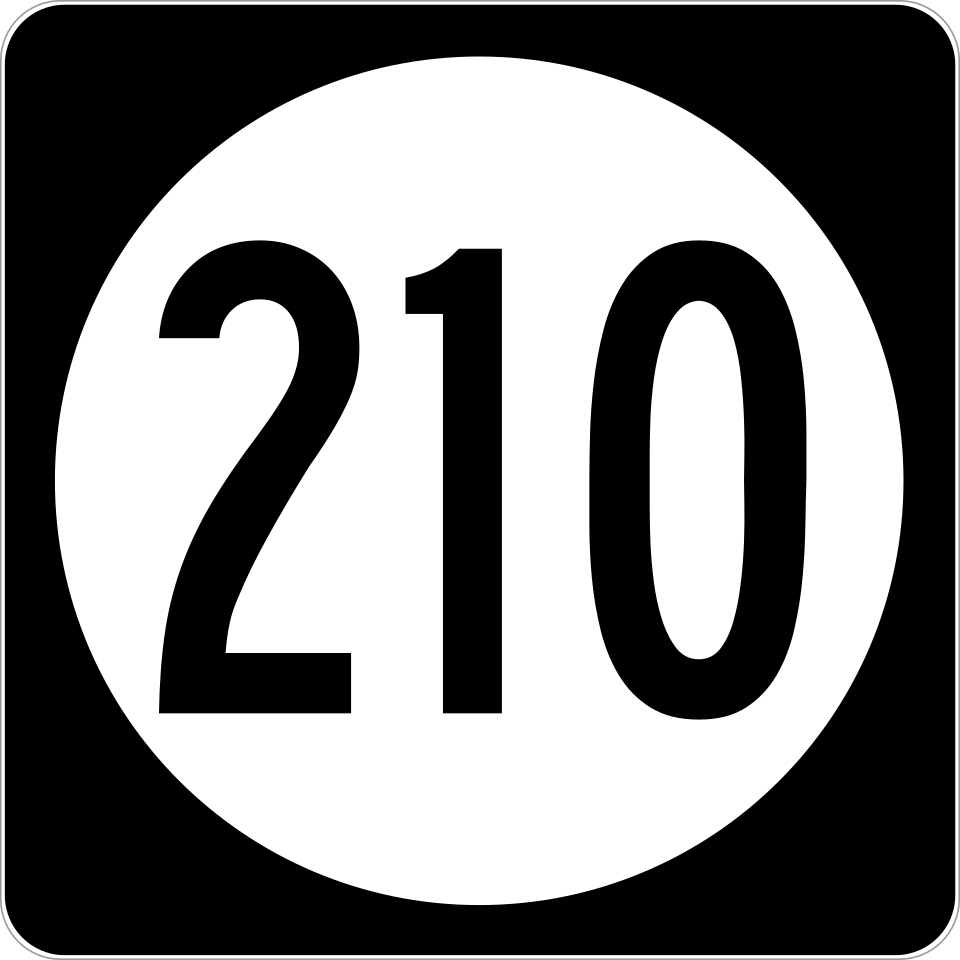 Iowa Highway 210 shield