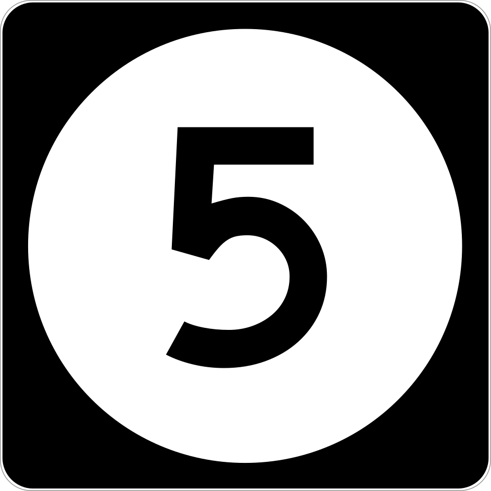 Iowa Highway 5 (Veterans Parkway) shield