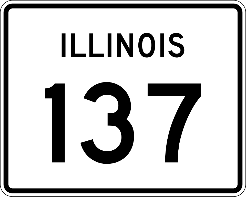 Illinois Route 137 (Buckley Road) shield