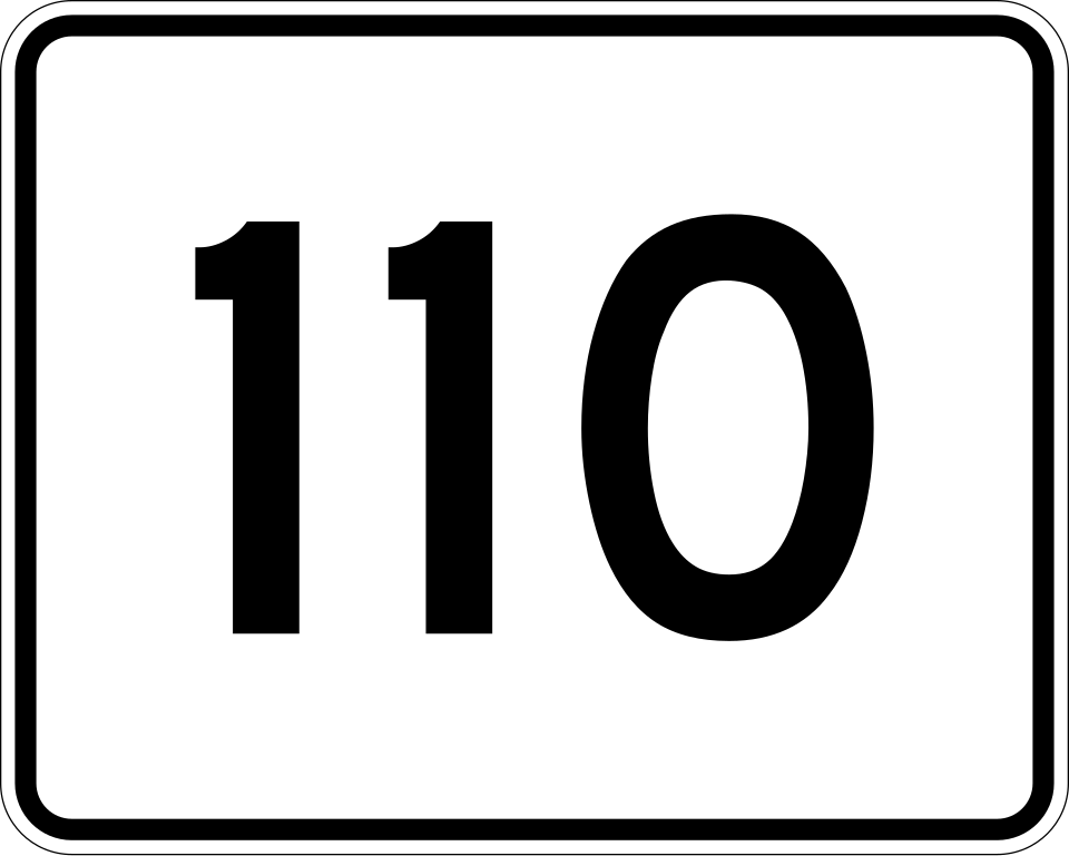 Route 110 shield